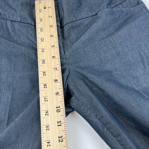 Express Design Studio Editor Dress Pants Womens Size 4 Gray Flat Front - Picture 6 of 9